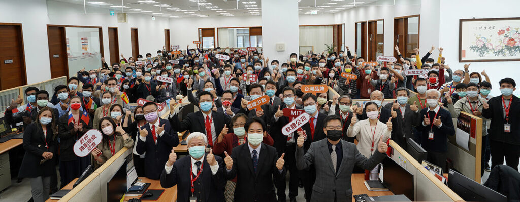 台灣賴清德副總統蒞臨科盛科技 盛讚Moldex3D「臺灣之光」