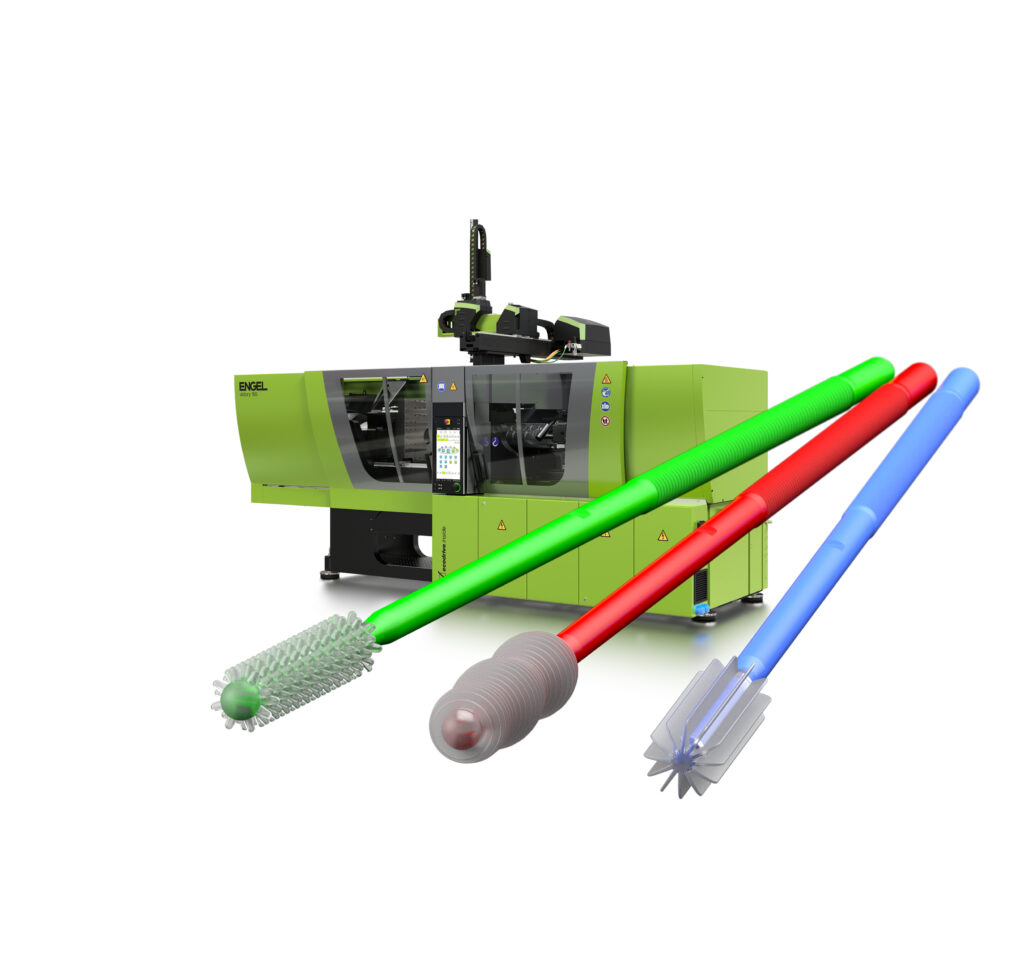 ENGEL 與Hack Formenbau 攜手提供生產高品質檢測拭子的解決方案